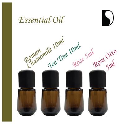 China Relieve Tired Muscles After Strenuous Exercise 100 Pure Natural High Quality Hot Sale Bulgaria Essential Oil 4pc Set Safe In Running Roman Chamomile &Tea Tree 10ml & 5ml for sale