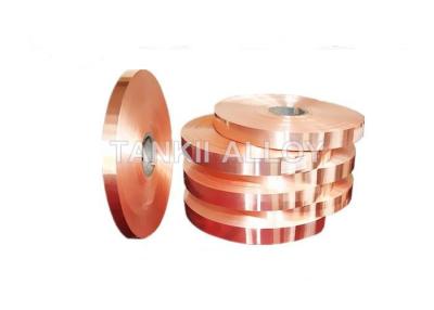 China Temperature Copper Beryllium Strip With Thermal Conductivity 0.25 Cal/ Cm-s-°C And Exceptional Stress Relaxation Resistance for sale