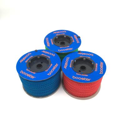 China Flexible Hot Sale 25k 20k Staple Roll Plastic Clip Fastener for sale