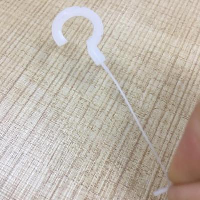 China Durable J-Hook Tag Pin Plastic Standard Clothing Hang Tag for sale