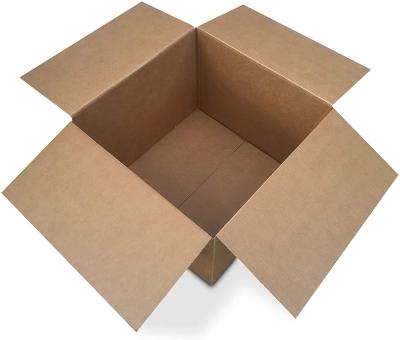 China Recycled Materials Moving Cardboard Boxes 20*20*15 Inch Large Size Shipping Packing Box Storage Boxes for sale