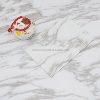 China The best factory price village 4mm lvt pvc vinyl floor interlocking durable waterproof sound texture marble click for sale