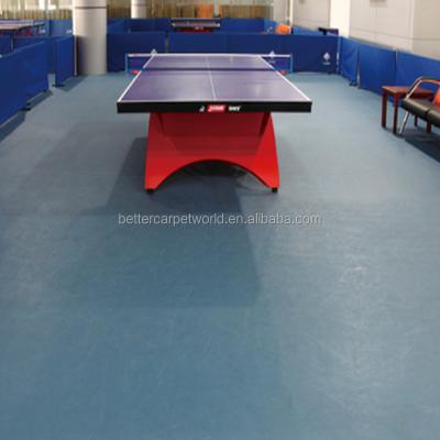 China OEM Outdoor LUXURY PVC Sport FLOORING Badminton Court Flooring for sale