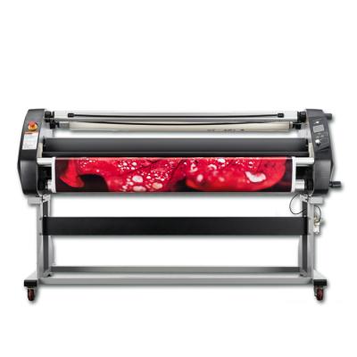 China LeFu Automatic Wide Format Roll Laminator With Trimmer LF1700-D1 1700mm for sale