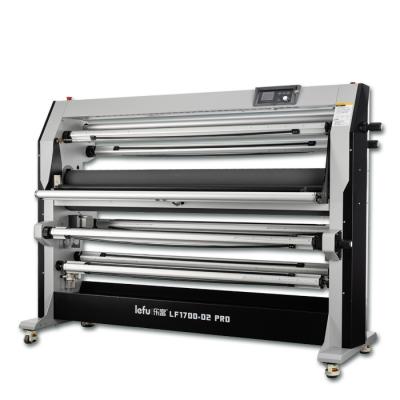 China Shops Lefu LF1700-D2 Laminator High Speed ​​1600mm Hot Laminator Printing 63 Inches 1600MM Double Side Cold Laminating Machine for sale