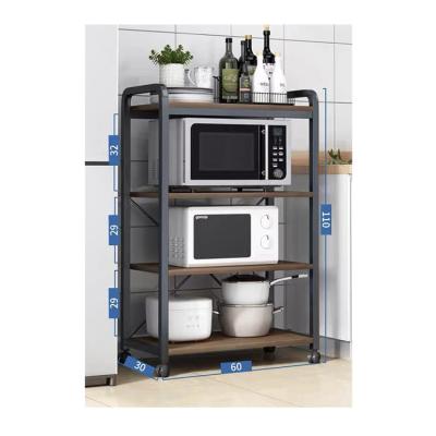 China Newest Hot Selling Stocked For Kitchen Aluminum Shelf Storage Racks for sale