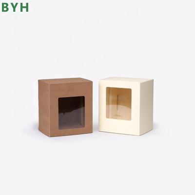 China Wholesale Recyclable Soap Paper Packaging Box And Paper Box Packaging With Window for sale