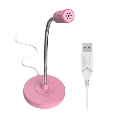 China Plug and Play Gooseneck Microphone Condenser MIC with Button Mute Gooseneck USB Microphone for Computer PC for sale