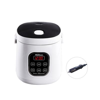 China 12VDC Electric Car Pressure Cooker Small Mini Travel Electric Car Cooker Pressure Rice Cooker Food Truck for sale