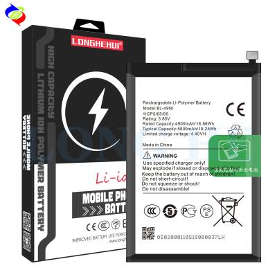 China 3.85V BL-49NI Replacement Battery For Itel A60 Brand new mobile phone replacement batteries for sale