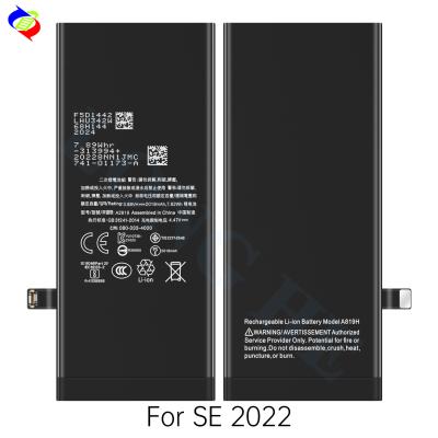 China Nova bateria de substituição de 2018 mAh Para iphone A2783/A2595/A2785/A2782/A2784 bateria de telefone para iphone SE2022 à venda