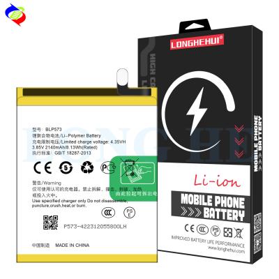 China Lithium cell polymer BLP573 3.85V 2140mAh For N1 mini N5117 R6007 OPPO R1001 lithium Polymer Battery for Replaceable for sale