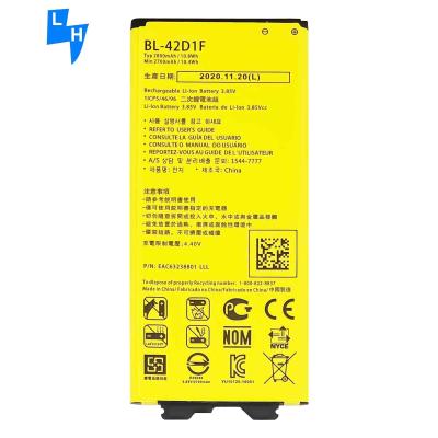 China 2800mAh BL-42D1F Rechargeable Battery for LG G5 H868 H860N F700K F700S F700L US992 H850 Stock for sale