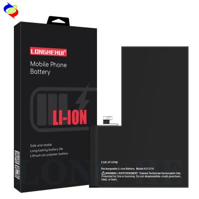 China 100% Compatible Black 4422mAh Replacement Battery for iPhone 15promax Phone Batteries for sale