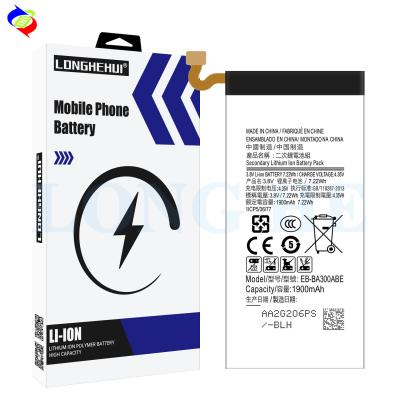 China Double IC Protection A300 battery EB-BA300ABE for Samsung A3 2015 cell phone replacement battery for sale