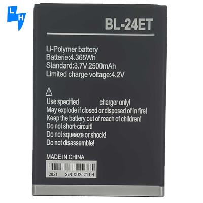 Κίνα Διπλή προστασία IC BL-24ET 2500mAh μπαταρία B1F για την προστασία κινητών τηλεφώνων Tecno F3 προς πώληση