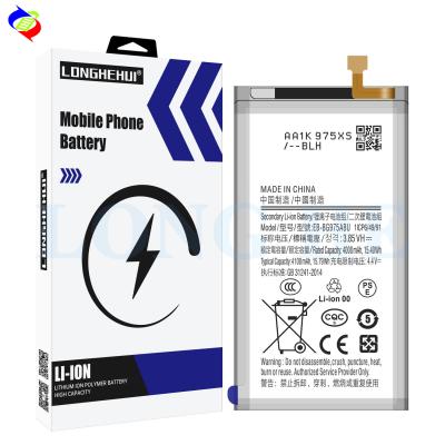 Chine Batterie haute capacité EB-BG975ABU 3.85V pour Samsung GALAXY S10 S10 Plus SM-G9750 S10P G975 4000mAh à vendre