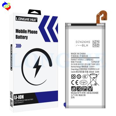 China Bateria de telefone móvel de capacidade 2400mah para Samsung J3 Pro 2017/J3 2017 EB-BJ330ABE à venda