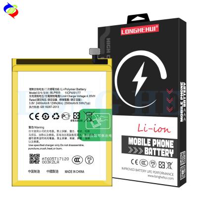 China 2500mah Smart Phone Batteries Ori 1 1 battery BLP605 cell for OPPO A33 Original Replacement for sale