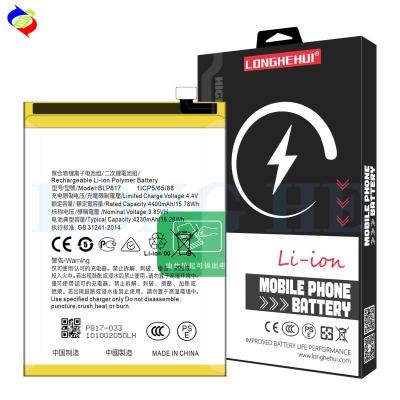 China OPPO A15S Battery 4230mAh BLP817 A15 Mobile Phone Battery with Double IC Protection A for sale