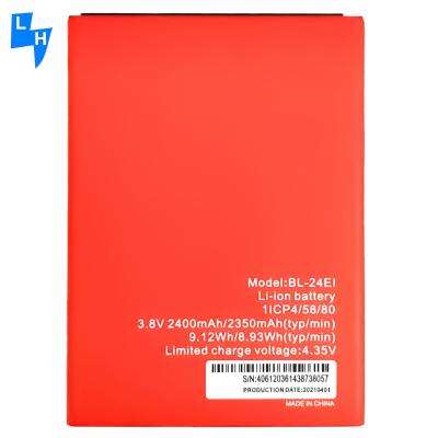 China Black BL-24EI 2400mAh Li-Ion Mobile Phone Battery for Itel A46 A44 S13 IT1508 Batteira for sale