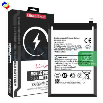 Chine BL-49UI 3.91V 5000mAh Batterie pour Itel RS4 Batterie au lithium-ion Compatible avec téléphone portable à vendre