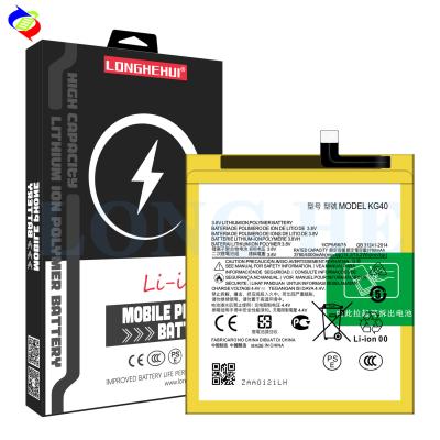 China 4000mAh KG40 Battery for Moto G8 Play Moto One Macro Dual SIM XT2015 XT2045 Phone Models for sale