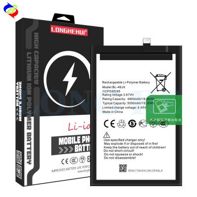 China BL-49JX Mobile Phone Battery for Infinix Note 10 Pro X695 X697 X6815 Original Batteries for sale