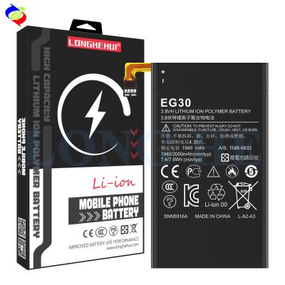 China Recarregável EG30 3.7V 789mAh Bateria de telefone móvel cinza para Motorola Droid Mini XT1030 à venda