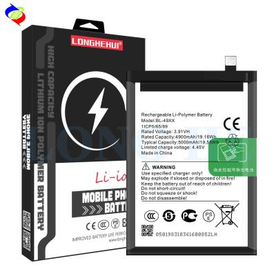 Cina 100% compatibile BL-49XX 3.91V 5000mAh Batteria per cellulari per Infinix Note 40 X6853 in vendita