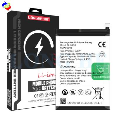 China BL-5ABX Battery Replacement For Infinix 3.87V 5000mAh High Capacity Dual IC Protection for sale