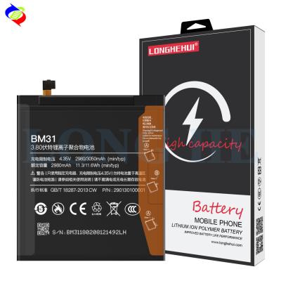 Chine Batterie de téléphone portable pour Xiaomi Mi3 BM31 Produits en stock Statut du stock à vendre