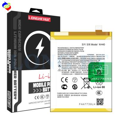 China Bateria de substituição 100% compatível para Motorola E22 Telefone NH40 Bateria código 4020mAh à venda