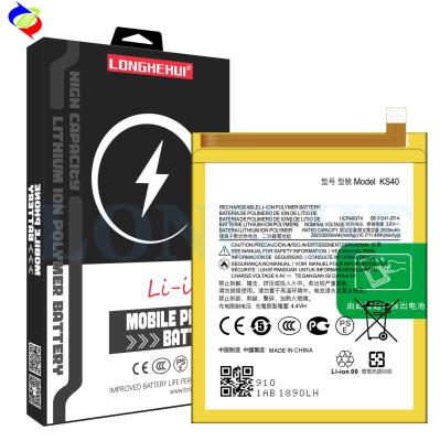 China 3000mAh Capacity White Polymer Lithium Battery KS40right for Moto E6 Play EU XT2029 XT2029-1 Handset for sale