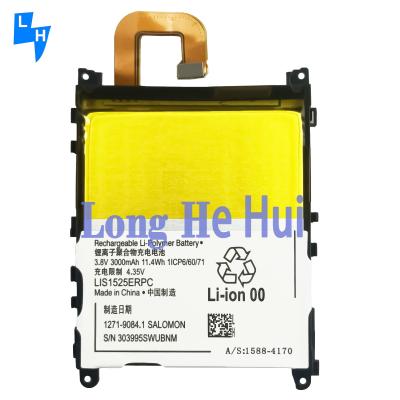 China LIS1525ERPC vervangende batterij voor SONY Xperia Z1 L39h C6902 C6903 C6943 3000mAh 3.8V Te koop