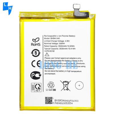 China Original BVSM-340 Li-ion Polymer Battery 3530mAh 3.80V for Vsmart Star 4 Mobile Phone for sale