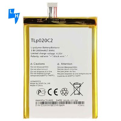 China Idol Alpha OT6032 OneTouch OT6034 Alcatel Alpha vervangende batterij voor OT6037Y OT6040D Te koop