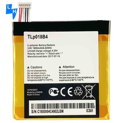 Chine OT7025 OT6030 alcatel One Touch idol Batterie pour téléphone portable TLP018B4 3.8V 1500mAh à vendre