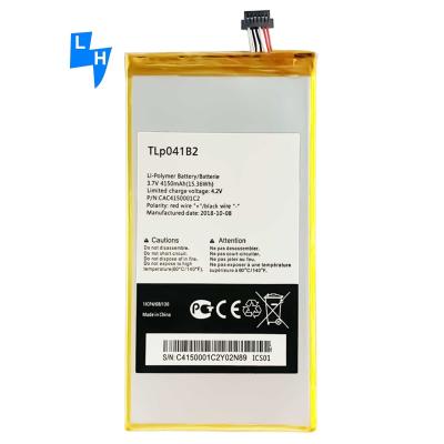 China High Capacity Original 1 1 Li-ion Polymer Battery TLP041B2 for Alcatel EVO 7 4150mAh for sale