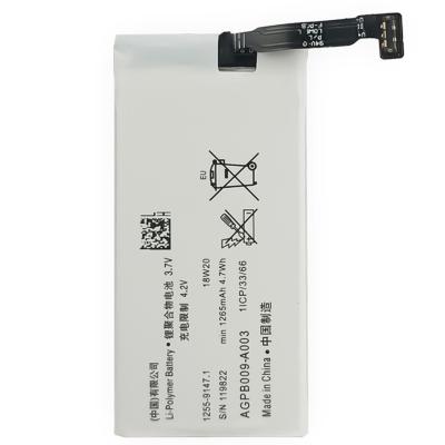 China RECHARGABLE 1265mAh AGPB009-A003 Xperia Go Mobile Phone Battery for Sony Xperia Advance OEM/ODM 500PCS for sale