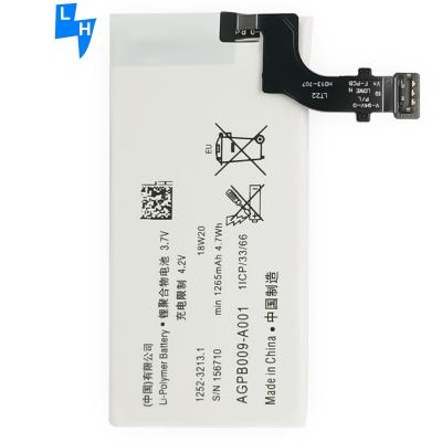 Chine Sony Xperia P LT22 LT22I 1265mAh Piles rechargeables de remplacement AGPB009-A001 Jaune à vendre