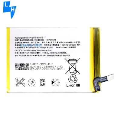 Chine 500 PCS OEM SNYSCA6 CT62 CT54 CT72 Batterie de téléphone portable pour Sony Xperia-1 5ème capacité à vendre