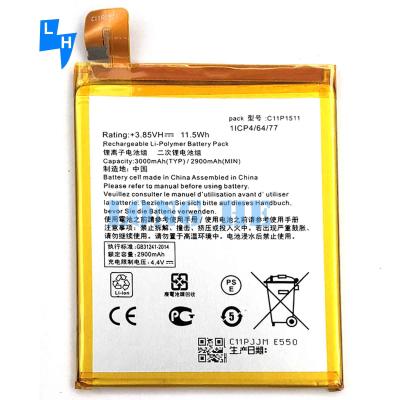 China AAA C11P1511 3000mAh 4.4V Cell Phone Battery for ASUS Zenfone3 ZE552KL Z012DA Z012DE for sale