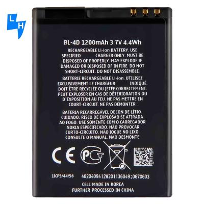 China RECHARGABLE High Capacity Cell Battery BL-4D for Nokia N97 mini E5 E7 N8 Mobile Phone for sale