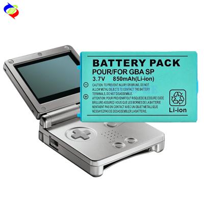 China GBA SP 850mAh Mobile Battery for Nintendo SWITCH Gameboy Advanced Rechargeable Li-ion for sale