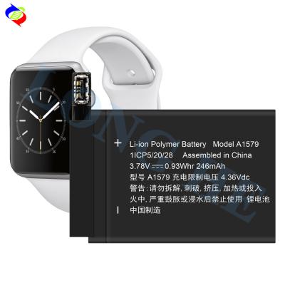 China Replacement Smart Watch S1 42mm A1579 Battery A1579 Battery For Apple Watch Series 1 A1803 battery for sale