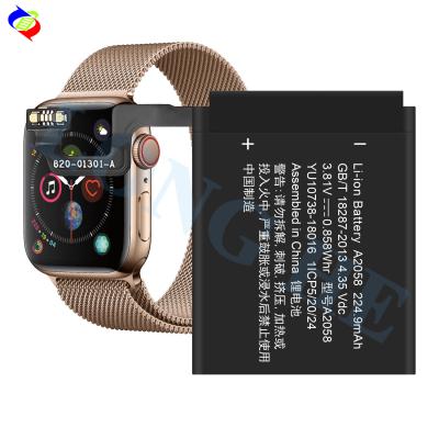 China Superior Quality OEM Smart Watch Battery A2058 For Apple Watch Series 4 40mm Battery for sale