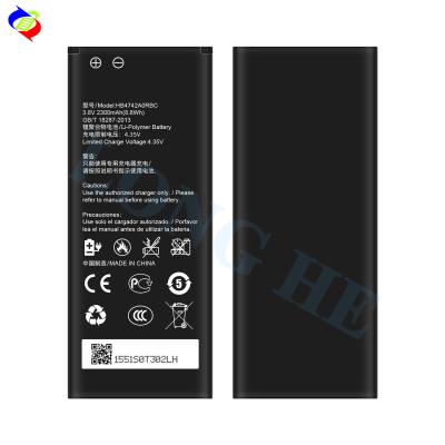 China HB4742A0RBC Hochwertige Li-Ionen wiederaufladbare Großhandels-Handybatterie für Huawei Honor 3C zu verkaufen