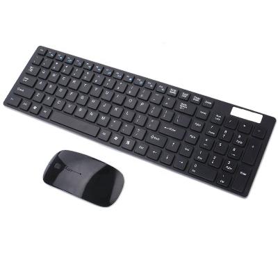 China For Home Office Amazon Hot Sale Desk Set Computer 2.4g Wireless Keyboard and Mouse Combo for sale