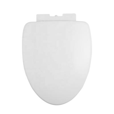 China Slow-end Toilet Seats PBO-03-A/PBO-03-B Round PP Seat Cover Soft Narrow Seat Cover Easy Installation for sale